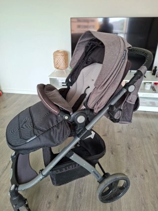 Trío Silla Paseo Bebé + Capazo + Silla Coche