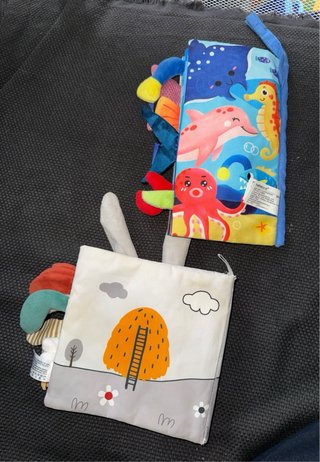 Libros tela bebe