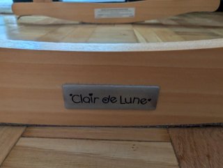Cuna Moisés Mimbre con Soporte Madera