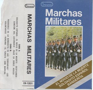 Cinta Cassette Marchas Militares 1980