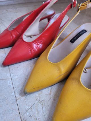 2 Pares Zapatos Zara Tacon
