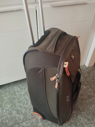 Maleta de viaje YA marrón