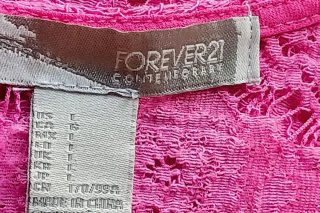 Vestido Forever Rosa Talla Única