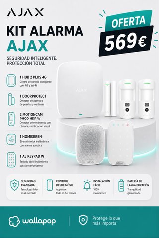 Kit Alarma AJAX Completo