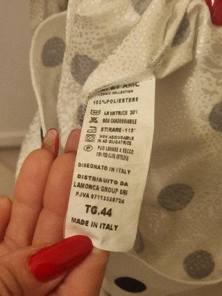 Camicia ODI ET AMO pois nero/bianco