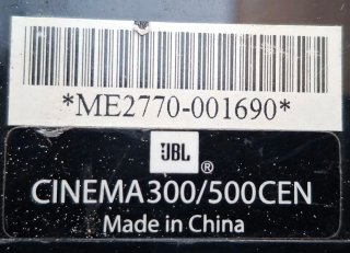 Altavoces JBL Cinema 300 Negros