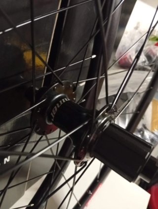 Coppia Ruote Gravel Niner 700c CX 12x100 12x142