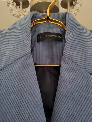 Chaqueta Pana Sfera Azul
