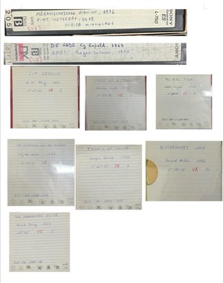 Lote 9 Películas DVD/VHS