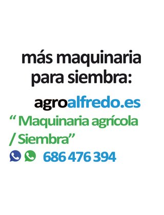 Marcadores hidráulicos agrícolas siembra y otros.