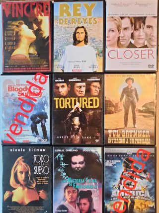 Películas DVD a 1€ la unidad