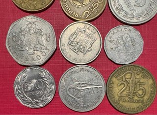 Lote de 12 Monedas Antiguas Colección