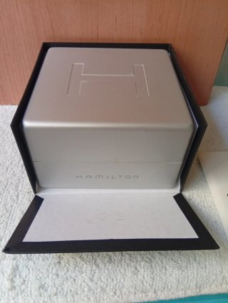 🇨🇭Caja reloj HAMILTON