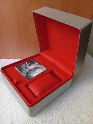 🇨🇭Caja reloj HAMILTON
