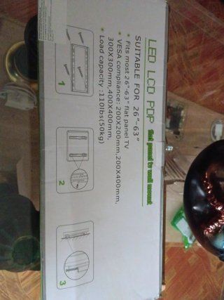 Soporte Pared TV LED LCD PDP 26-63