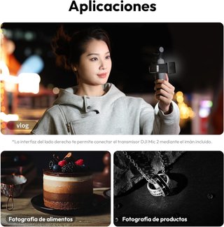 Luz LED Magnética Ulanzi LM001 Osmo Pocket NUEVA