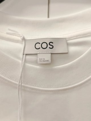 Camiseta COS Blanca Talla XL