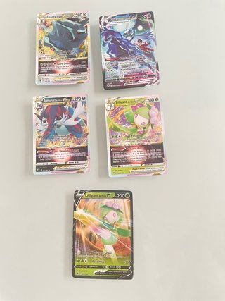 Cartas Pokémon V ASTRO Dialga, Samurott, Lilligant
