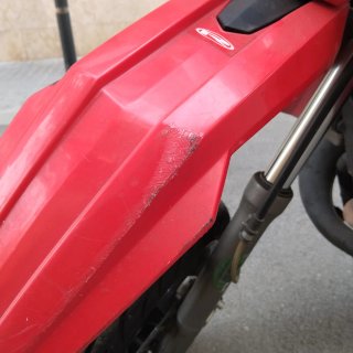 RIEJU MRT 50 SM Supermotard Roja y Blanca