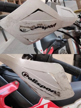 RIEJU MRT 50 SM Supermotard Roja y Blanca