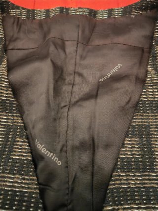 Gilet vintage Valentino Uomo Fantasia Geometrica