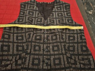 Gilet vintage Valentino Uomo Fantasia Geometrica