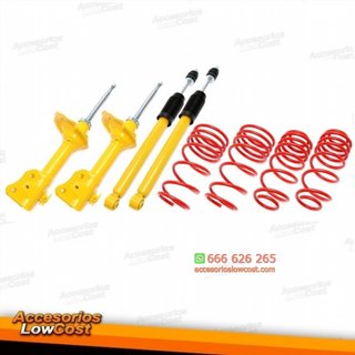KIT SUSPENSIÓN DEPORTIVA TOYOTA YARIS 1999-2005