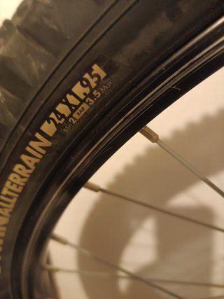 Bicicleta de montaña azul Z90
