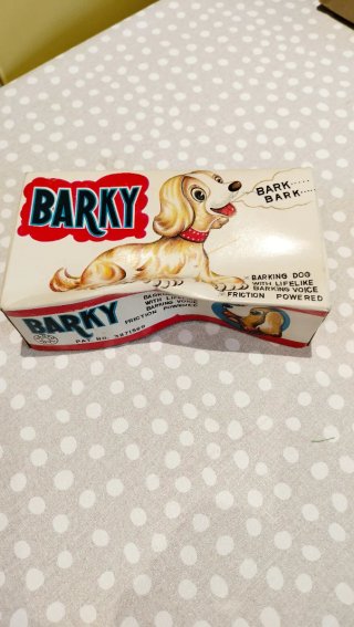 Juguete Perro Vintage Lata