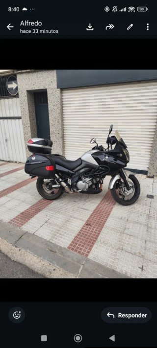 Suzuki V-Strom Adventure Negra/Plata 1000cc