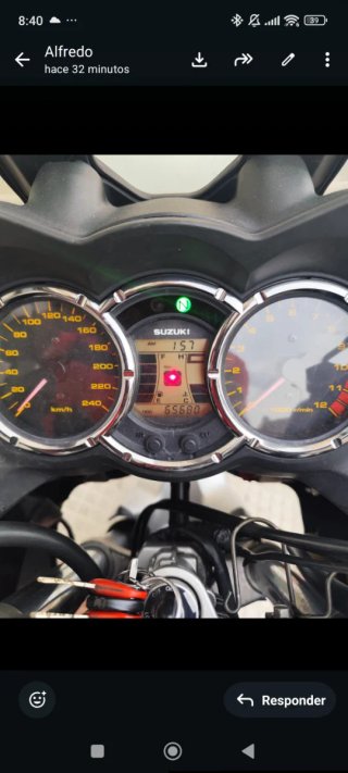 Suzuki V-Strom Adventure Negra/Plata 1000cc