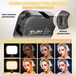 Luz LED Ulanzi VL100C Recargable Mini Nueva