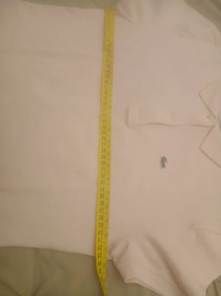 Polo Lacoste Mujer Talla 42 Rosa