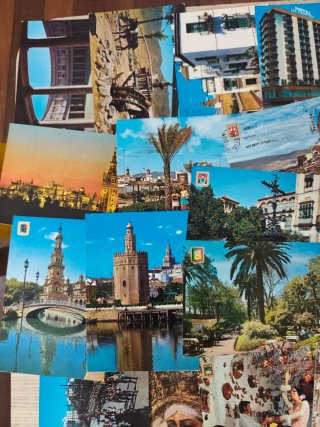 Andalucía. Lote Postales Vintage