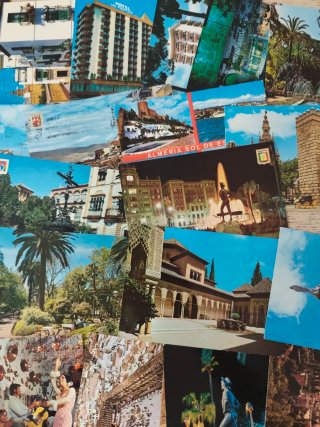 Andalucía. Lote Postales Vintage
