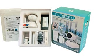 Kit Allarme Wireless ISNATCH Telecamera IP HD