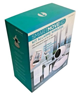Kit Allarme Wireless ISNATCH Telecamera IP HD