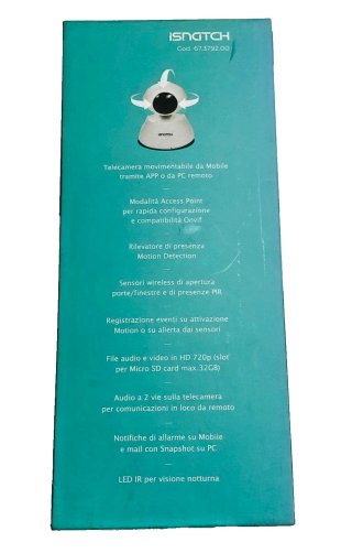 Kit Allarme Wireless ISNATCH Telecamera IP HD