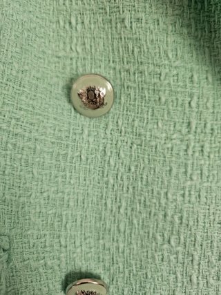 Traje Zara Chaqueta y falda Bermudas Verde Menta T