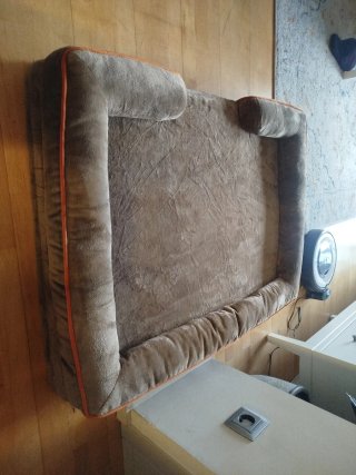 Cama perro viscoelástica ortopédica