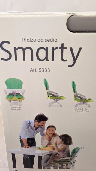 CAM Smarty rialzo da sedia bambini dai 6m a 15kg
