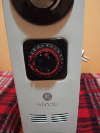 Radiador Klimo con temporizador