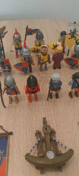 Playmobil,castillo,caballeros del león,lote,fortin