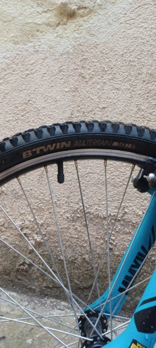 Bicicleta Ciudad/Montaña Azul y Negra