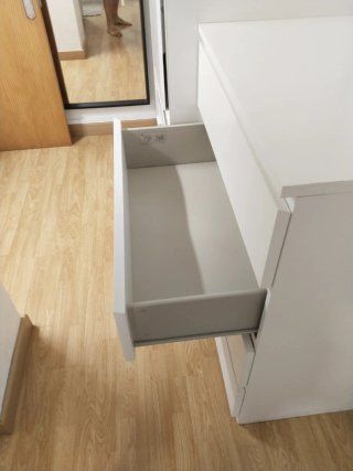 Cómoda 4 cajones Malm Ikea Blanca
