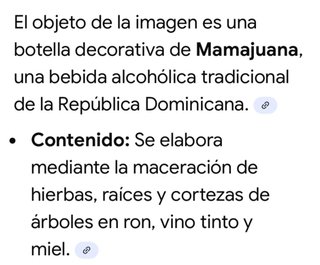 Set di due bottiglie di Mamajuanas dalla Repubblica Dominicana