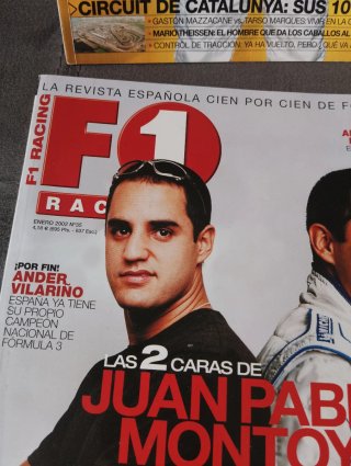 4 revistas F1 Racing