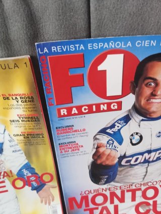 4 revistas F1 Racing