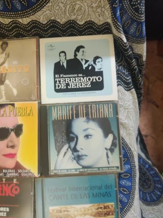 Lote CDs Flamenco: Lolita, Marifé de Triana, etc.