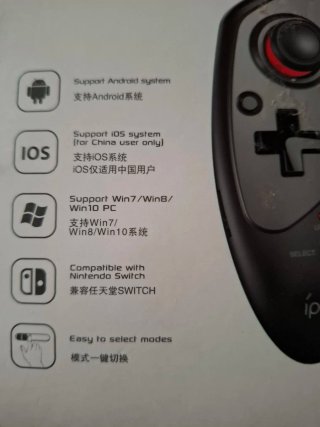 Mando Ipega PG-9083 Inalámbrico Retráctil